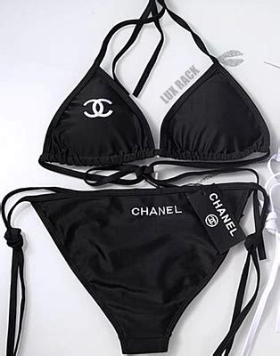 chanel bikini second hand|Second hand Chanel Swimwear .